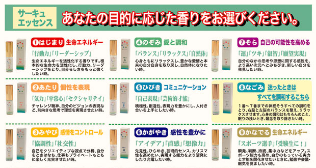 サーキュエッセンス 全商品