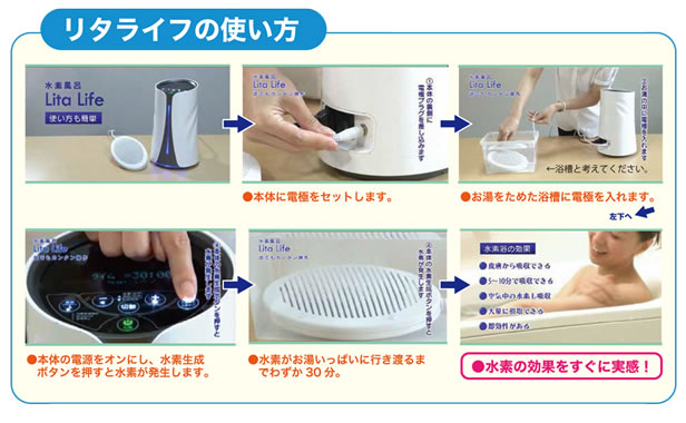 水素風呂リタライフ/健康食品のアメック